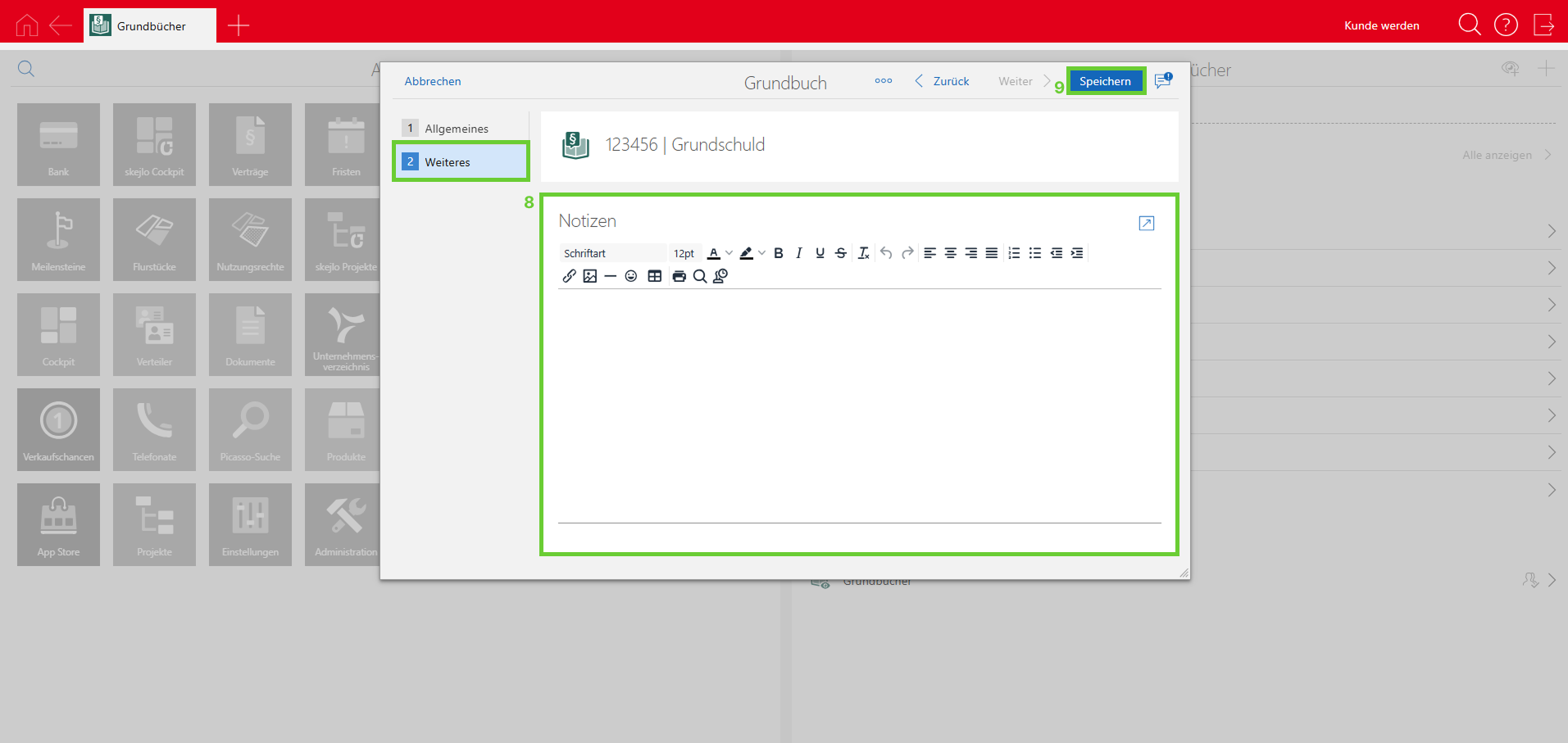 Neues Grundbuch anlegen - Notizen hinzufügen und speichern.png