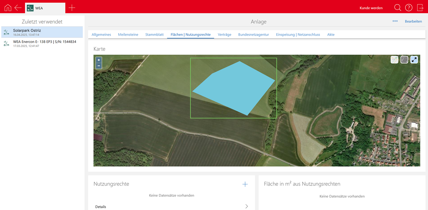 Solaranlagen_Lesemaske_Koordinaten und Map mit der Fläche in der Karte.png